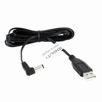 CABLE USB-A 5.5X2.5 CNTR POS R/A