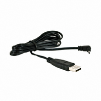 CABLE USB-A 2.35X0.7 CNTR NEG RA