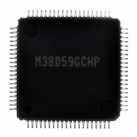 IC 740/38D5 MCU QZ-ROM 80LQFP