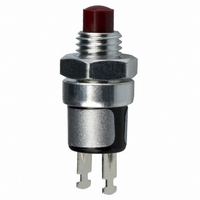Switch Push Button N.O. SPST Round Button 1A 220VAC Momentary Contact Solder Lug Panel Mount