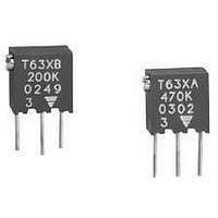 Trimmer Resistors - Multi Turn T63YB102KT20