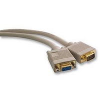 CABLE, SVGA M TO F, GOLD, 3M