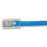 LEAD, CAT6 UNBOOTED UTP, BLUE, 0.5M