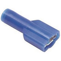 TERMINAL, FEMALE DISCONNECT, 0.25IN BLUE