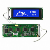 LCD MOD GRAPH 240X64 WH TRANSM