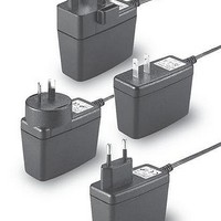 Plug-In AC Adapters 15W 90-264VAC 24VDC 0.63A 2.1mm DC