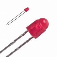 LED 3.1MM 650NM RED DIFFUSED