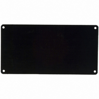 PANEL PHENOLIC 3-1/16X5-7/8" BLK