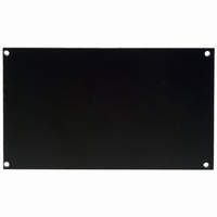 PANEL PHENOLIC 3 3/4X6 1/4" BLK