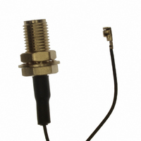 UMC PLUG-SMA BKHD JACK .81 150MM