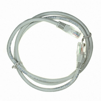 CABLE CAT6 UNSHIELDED GRAY 1M