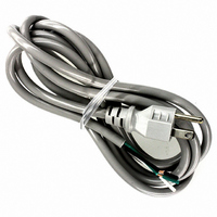 CORD 18AWG 3COND GRAY 8' SJT
