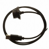 CABLE USB A RCPT BKHEAD-PLUG .8M