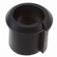 Connector Accessories 6 POS Strain Relief Adapting Grommet Polyvinyl Chloride Black