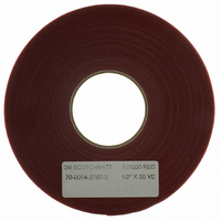 RECLOSABLE FASTEN 1/2"X50YD RED