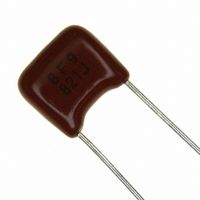 CAP .00082UF 50V POLY B SERIES