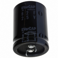 CAP EDLC 82F 2.5V SNAP-IN