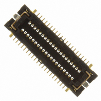 CONN RCPT 40POS 0.4MM SMD SHIELD