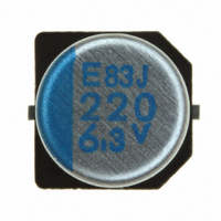 CAP 220UF 6.3V ELECT POLY SMD