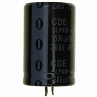 CAP 1500UF 200V ALUM SNAP-IN