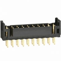 CONN HEADER 20POS 2MM PCB GOLD