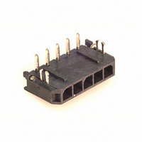 Header Connector,PCB Mount,RECEPT,5 Contacts,PIN,0.118 Pitch,PC TAIL Terminal