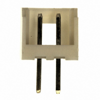 Header Connector,PCB Mount,RECEPT,2 Contacts,PIN,0.079 Pitch,COMPLIANT FIT Terminal