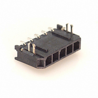 Header Connector,PCB Mount,RECEPT,5 Contacts,PIN,0.118 Pitch,SURFACE MOUNT Terminal