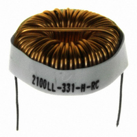 INDUCTOR TOROID 330UH 15% HORIZ