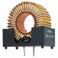 INDUCTOR 100UH 3A 50KHZ CLP MNT