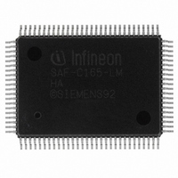 IC MCU 16BIT ROM/LESS MQFP-100