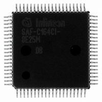 IC MCU 16BIT 64KB OTP MQFP-80-1
