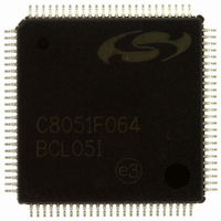 IC 8051 MCU 64K FLASH 100TQFP