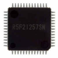IC R8C/25 MCU FLASH 52LQFP