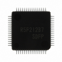 IC R8C/2B MCU FLASH 64LQFP