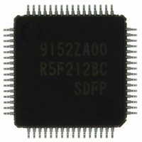 IC R8C/2B MCU FLASH 64LQFP