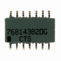 RES-NET ISO 82 OHM 14-PIN SMD