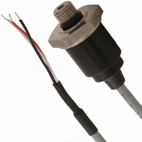 MLH SERIES ALL METAL PRESSURE SENSOR, SEALED GAGE, AMPLIFIED, 0 PSI TO 5,000 PSI PRESSURE RANGE, 7/16-20 UNF PORT STYLE, 1 VDC TO 6 VDC REGULATED OUTPUT TYPE, 1 M CABLE TERMINATION TYPE