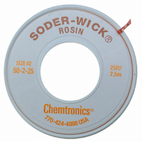 SOLDER-WICK ROSIN .06" 25'