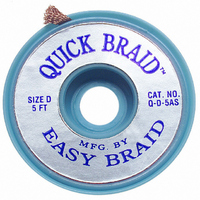 QUICK BRAID ANTISTAT BLU .100X5'