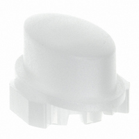 CAP OVAL SWITCH FROSTED WHITE
