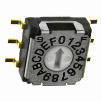SWITCH ROTARY HEX 16POS SMD