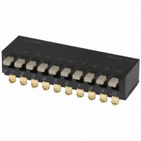 SWITCH DIP 10POS SIDE ACT SMD