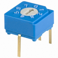 SWITCH ROTARY DIP 8-POS TOP