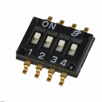 SWITCH DIP HALF PITCH 4POS SMD