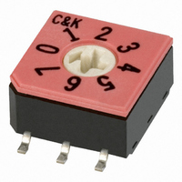 SWITCH ROTARY DIP BCD 8POS SMD