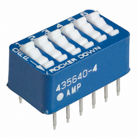 STANDARD 6 POSITION DIP SWITCH