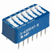 STAND PLASTISOL 7 POS DIP SWITCH