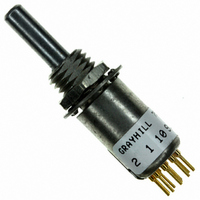 Rotary Switch, Shaft Operated (.187" Circle Of Terminal Centers), 36&deg