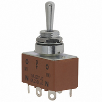 SWITCH TOGGLE DPDT 15A PNL SEAL